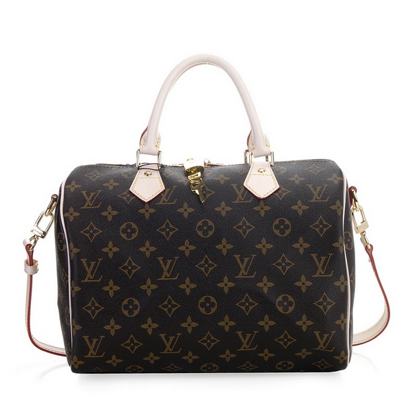 Louis Vuitton Monogram Canvas Speedy 30 with Shoulder Strap M40391